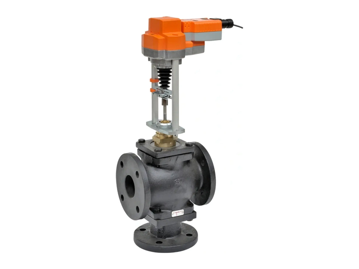 Belimo G765DS+AVKB24-MFT, 2.5in-lb Torque, 3W Power, Cv68 Flow Coefficient, AC/DC 24V