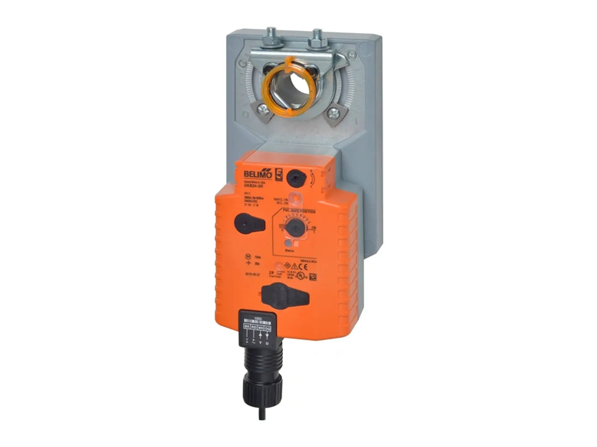 Belimo GKB24-SR, 24V Electric Spring Return, 2-10 VDC Control, 360 in-lb Torque