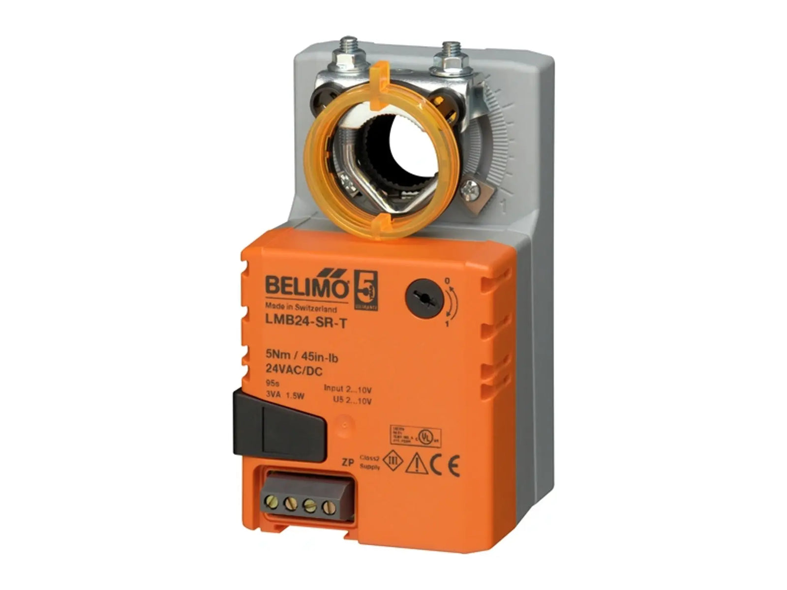 Belimo LMB24-SR-T, 24V DC Power, 45 in-lb Torque, Modulating Prop Signal