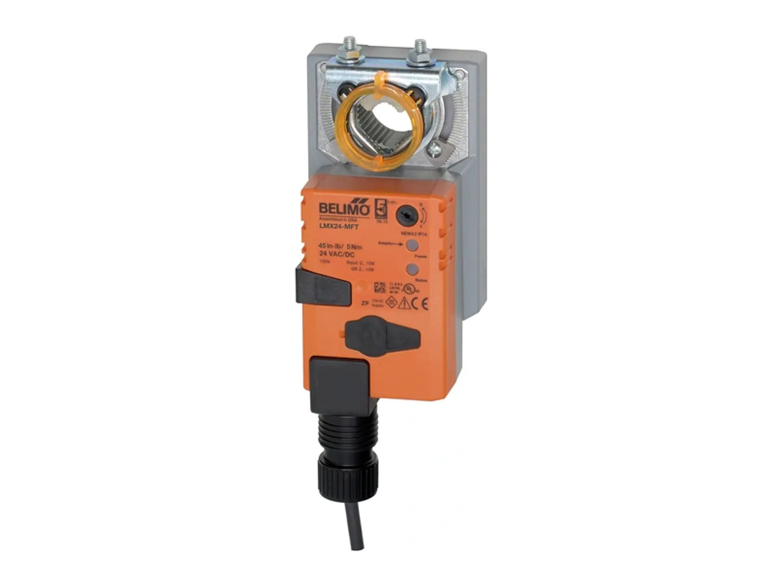 Belimo LMX24-MFT, 24V Non-Spring Return, 2-10VDC or 4-20mA Control