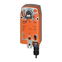 Belimo NFB24-SR-S, 24V SR Actuator, 90 in-lb Force, 2-10 VDC with Aux Switch