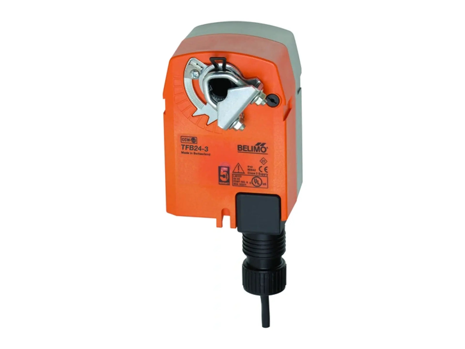 Belimo TFB24-3, 24V Floating Spring Return, 22 in-lb Actuator
