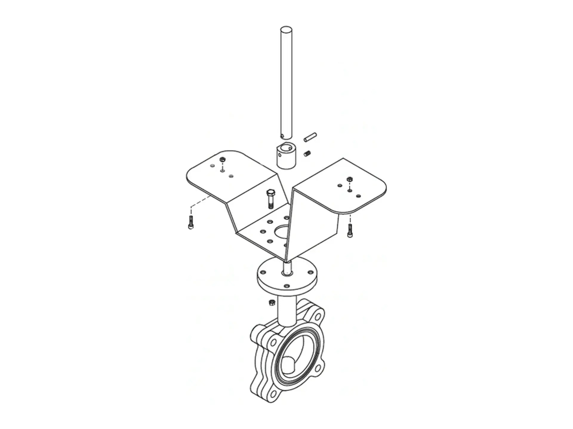 Belimo UFLK3936, AF Series Retrofit Kit