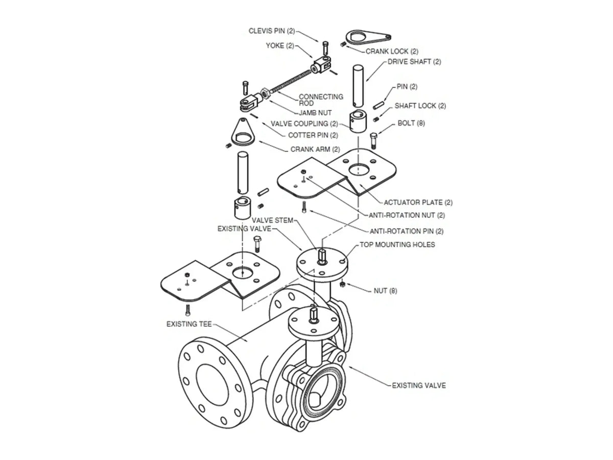 Belimo UFLK6906 High-Quality HVAC Linkage Kit