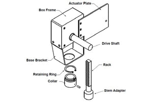 Belimo UGLK0026 Valve Linkage Kit for AM/GM Series