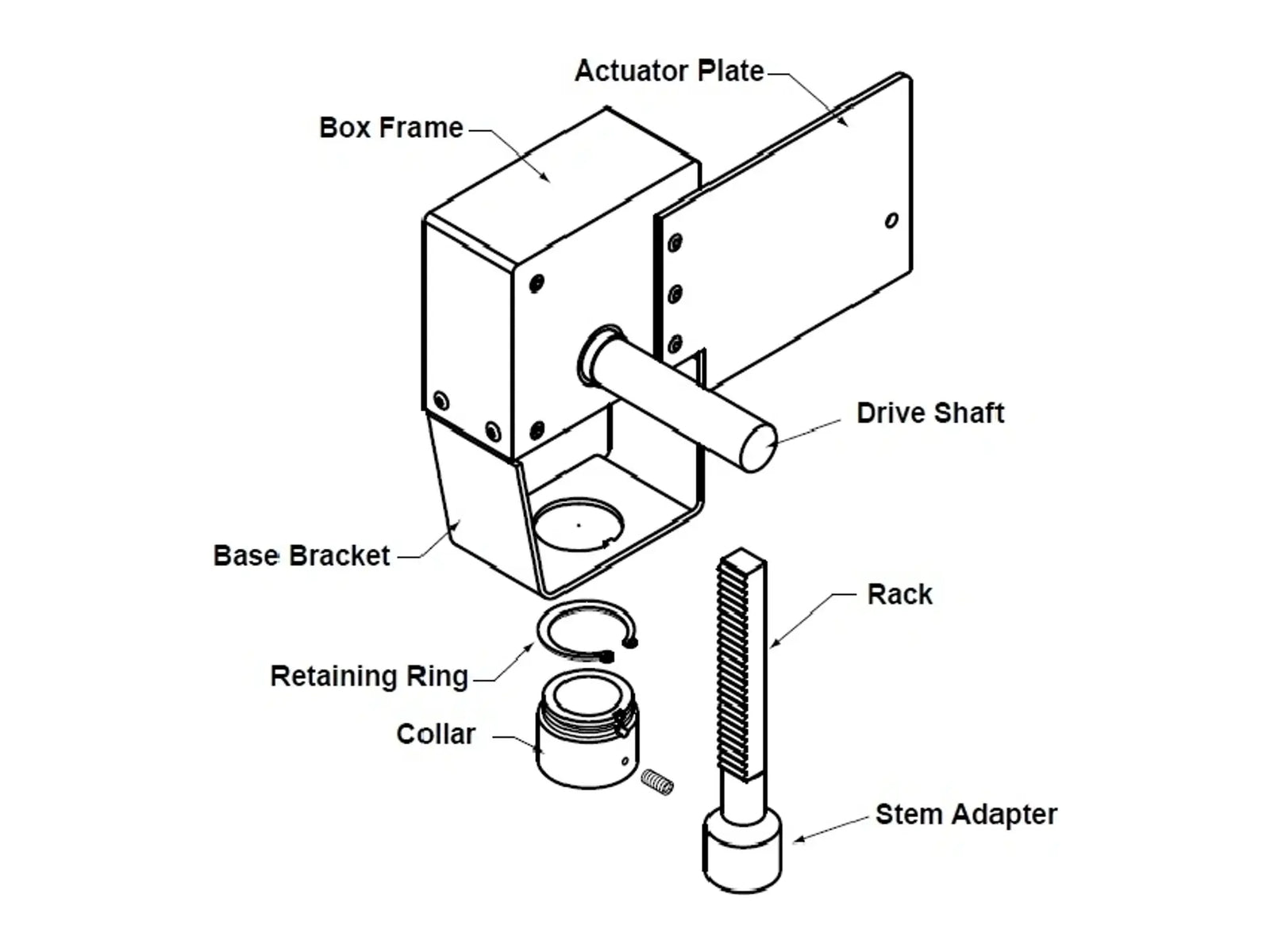 Belimo UGLK0034, 2-Way ST Kit, DN150 GV Linear Valve