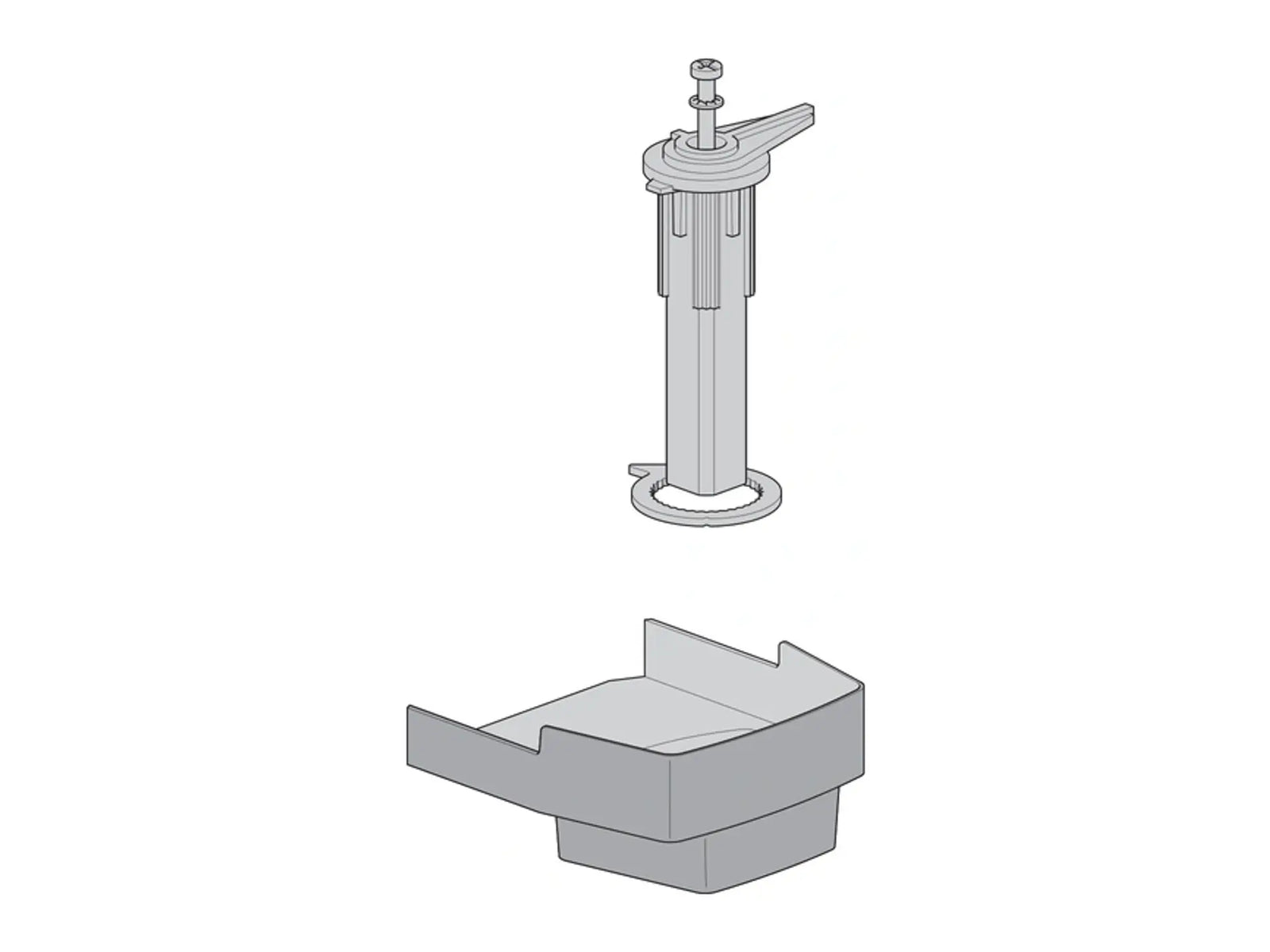Belimo WAF-4, AFB/NFB Actuator Valve Linkage