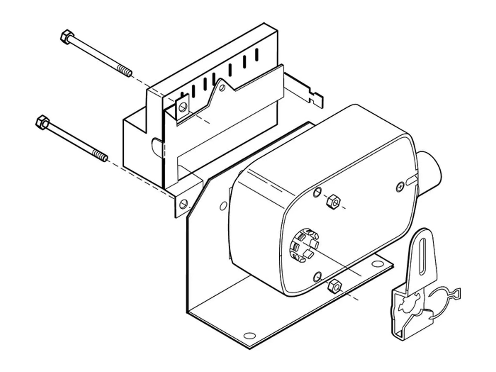 Belimo ZG-ECON1, Crankarm with Retrofit Bracket