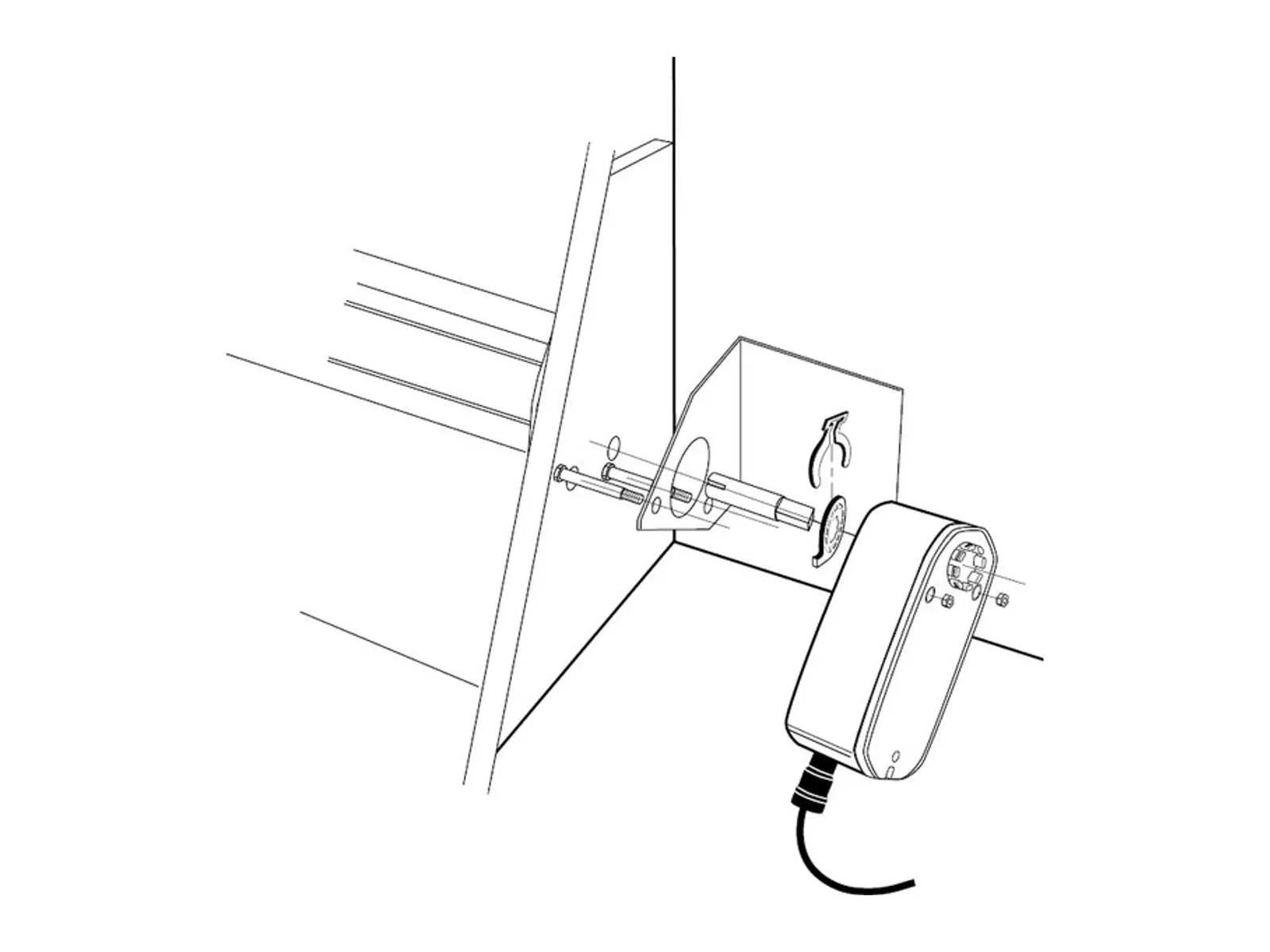Belimo ZG-LFC114, Crankarm Adaptor Kit for LF's