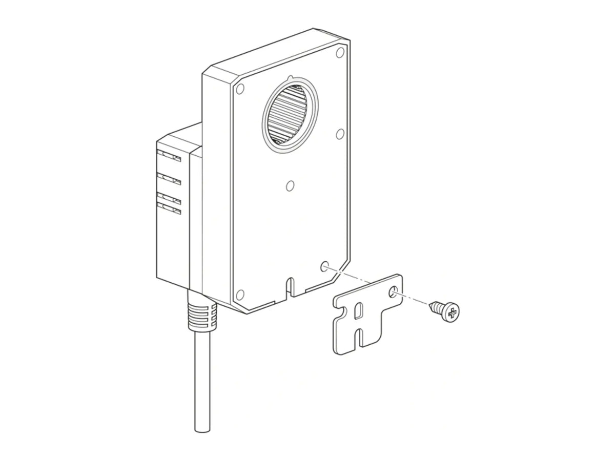 Belimo Z-NMA, Retrofit Mounting Bracket NM to NMB
