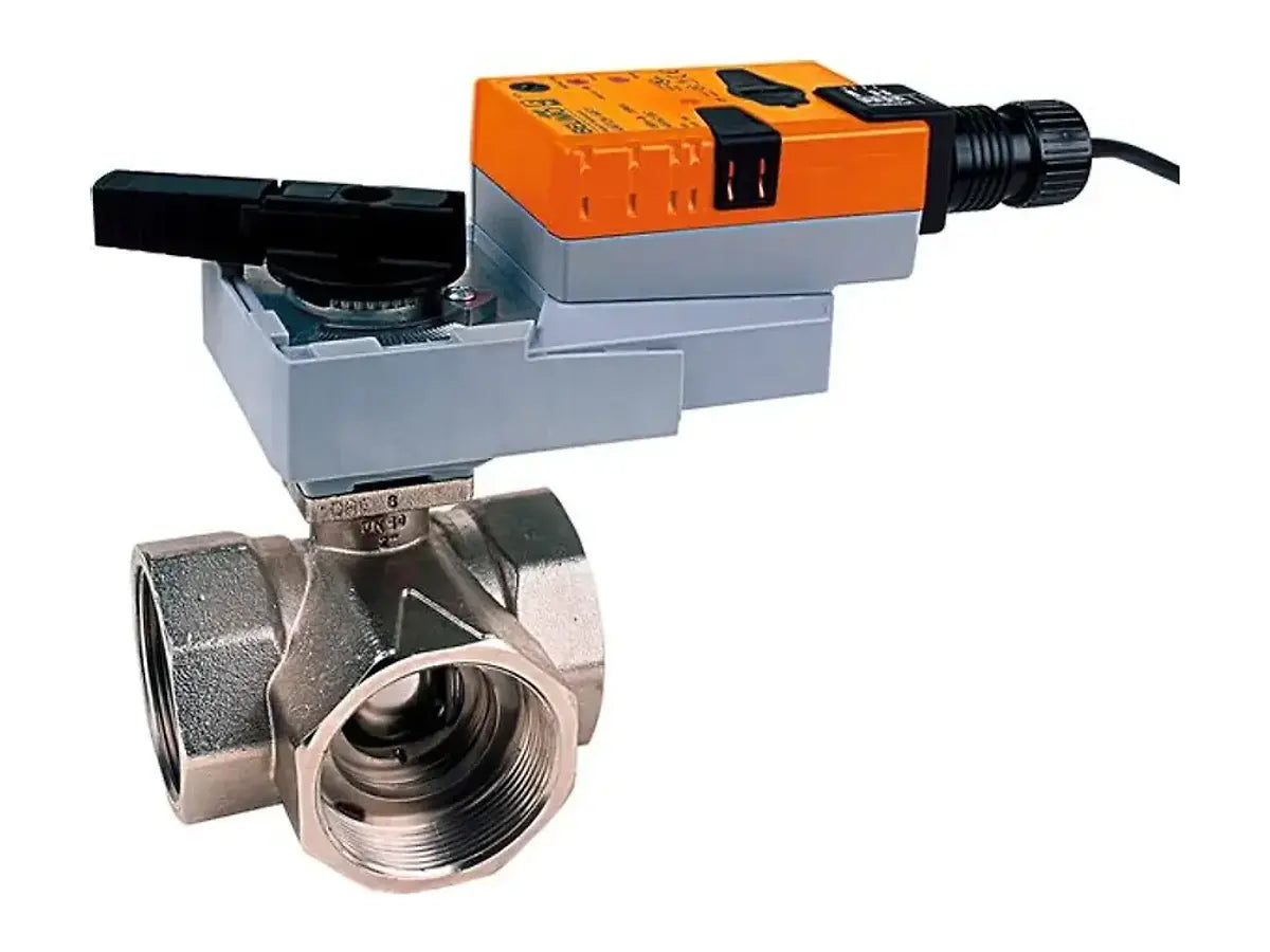 Belimo B338+ARX120-SR, Characterized Control Valve (CCV), 1 1/2" , 3-Way, Configurable Valve Actuator