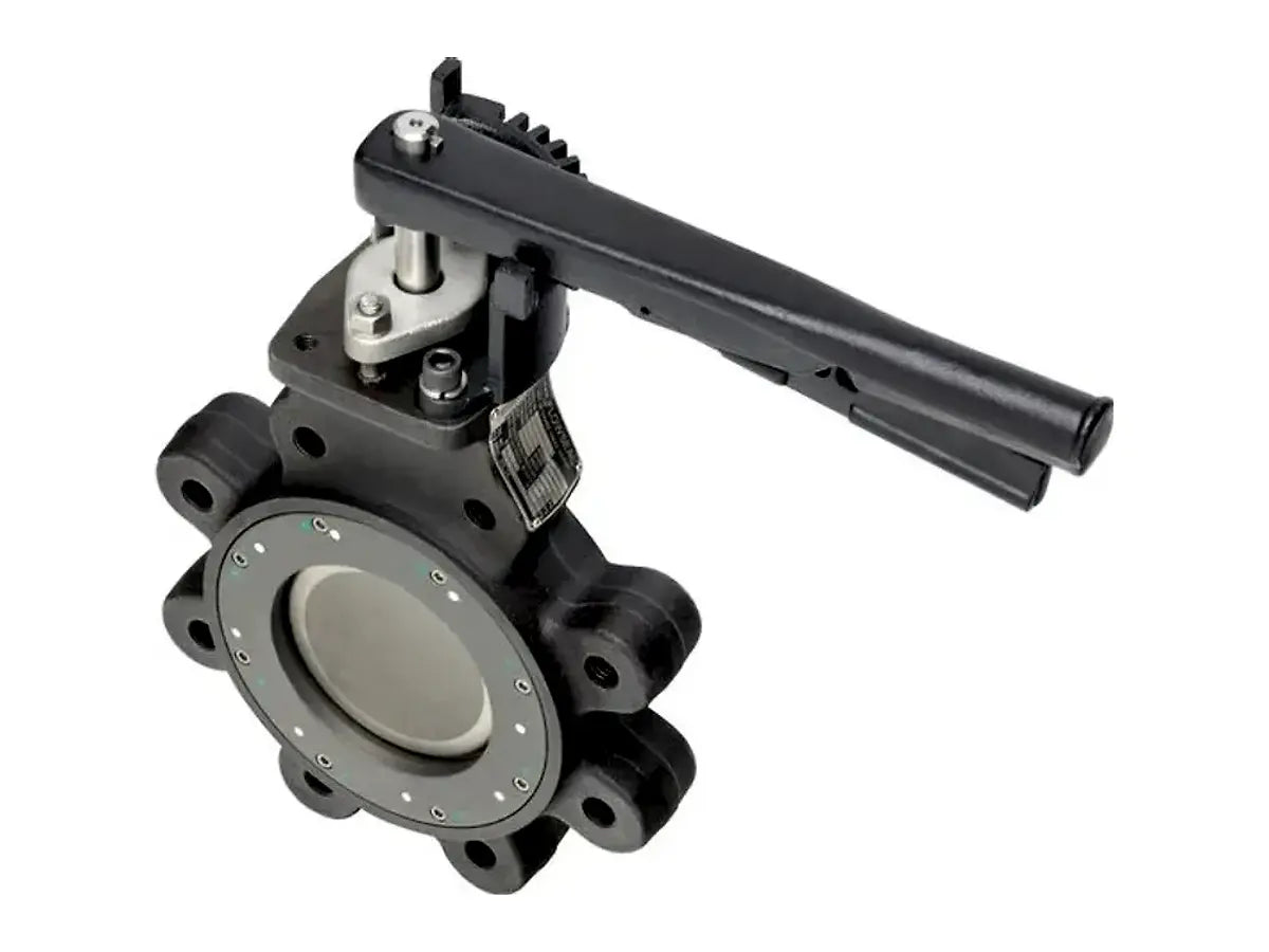 Belimo F6100-150SHP+HND06, Butterfly Valve, 4" 2-Way, ANSI Class 150, Cv 451, Flange
