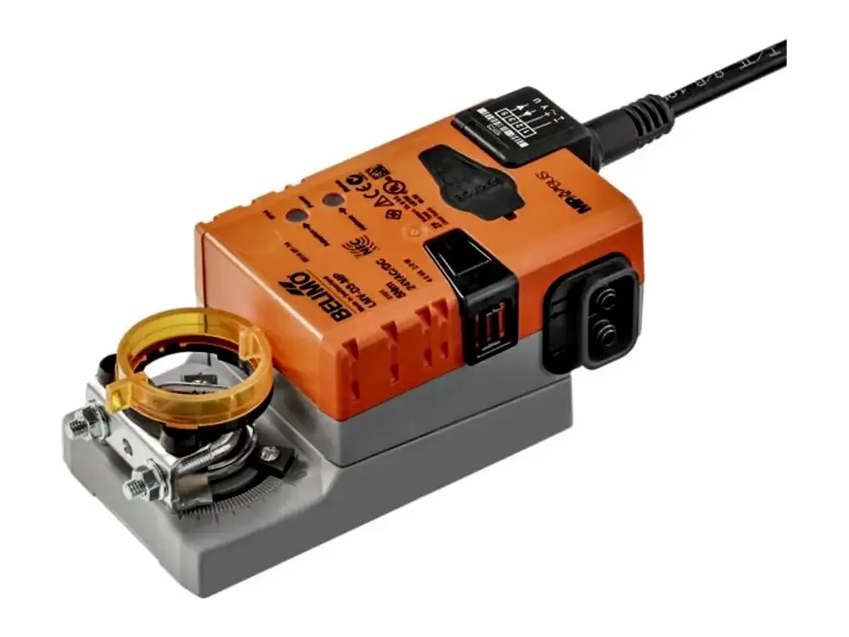 Belimo LMV-D3-MFT, Volumetric Flow Controller VAV-Compact, 45 in-lb [5 Nm], AC/DC 24 V, Actuator