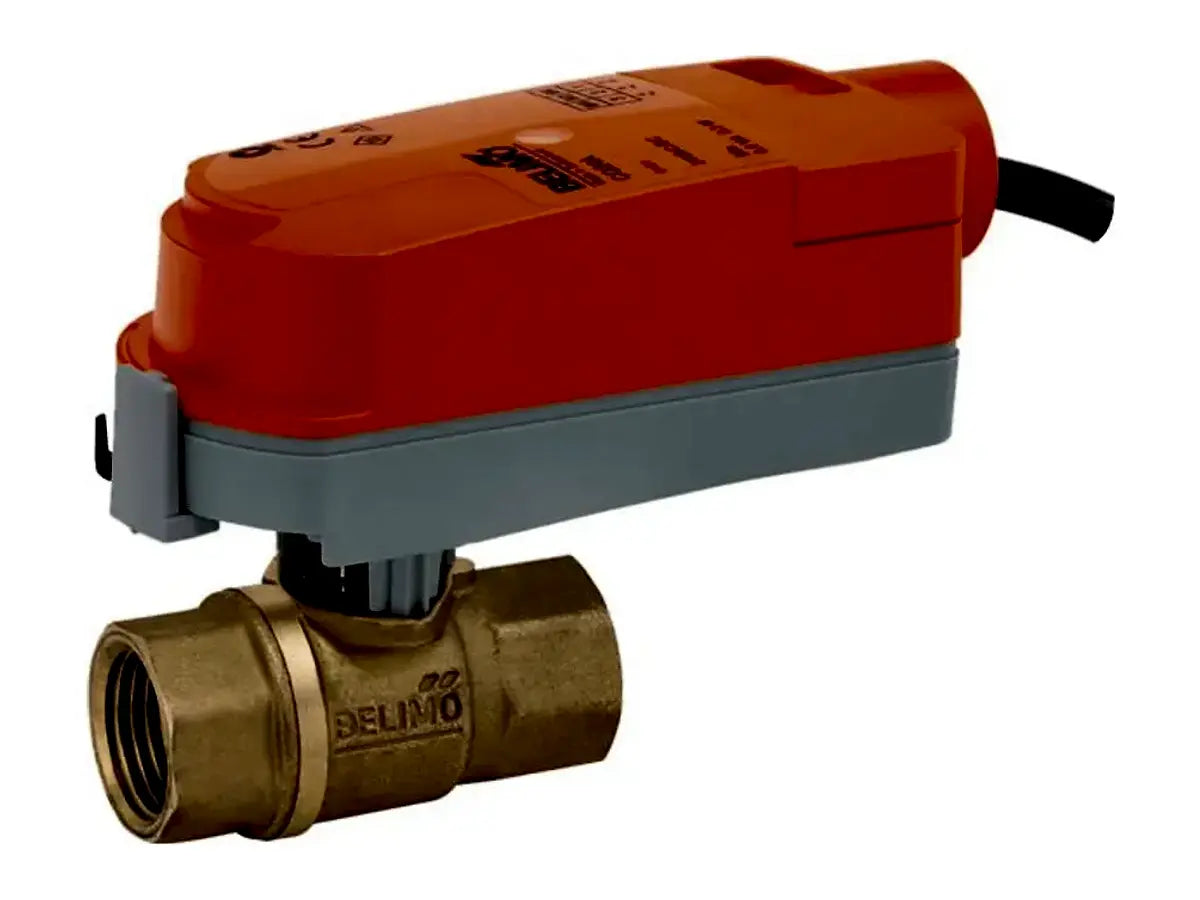 Belimo Z2050Q-J+CQKBUP-LL, ZoneTight (QCV) 1/2" 2-Way Cv 5.9 Valve Actuator, Fail-Safe, On/Off