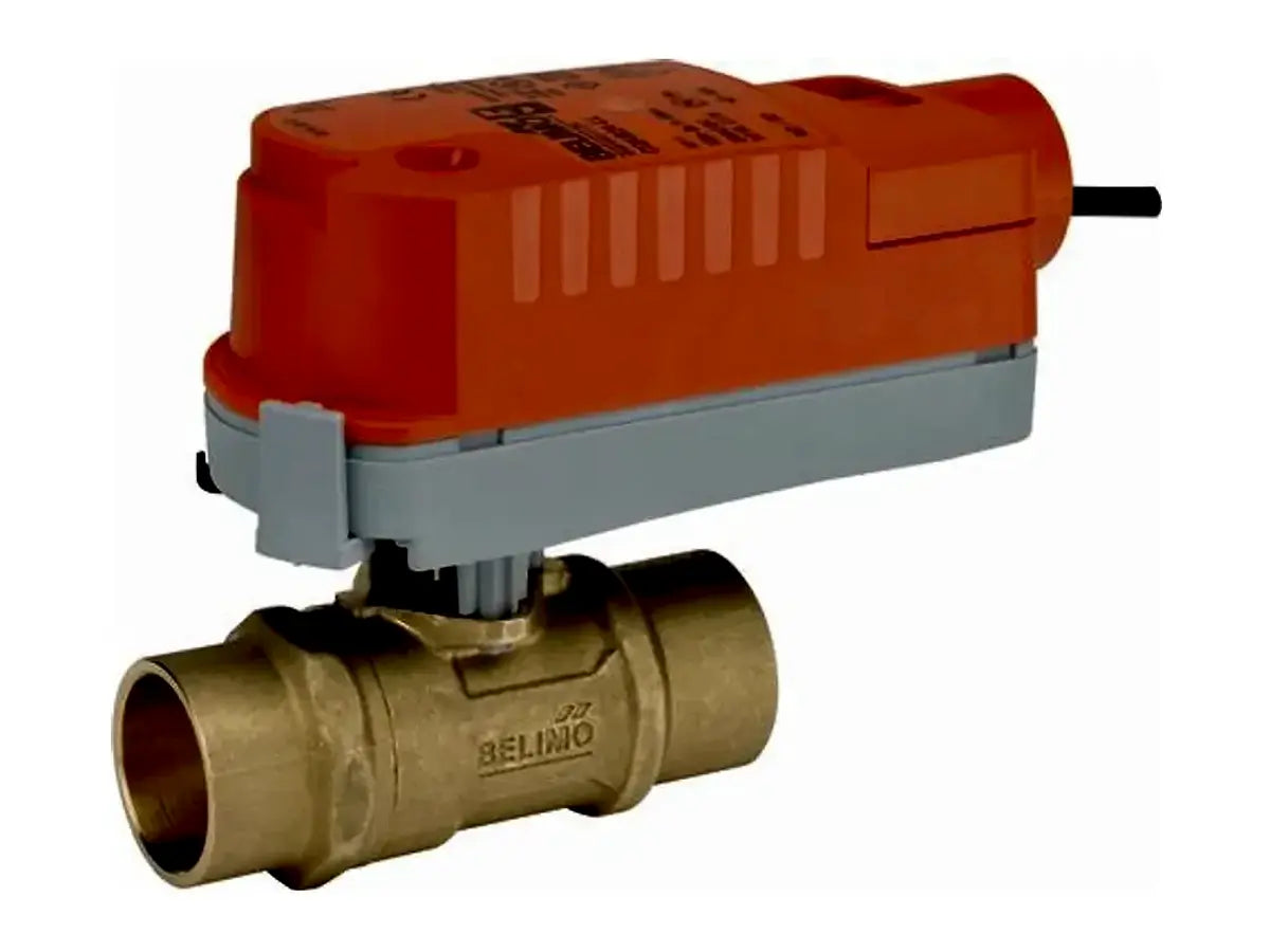 Belimo Z2050QS-J+CQKX24, ZoneTight 1/2" 2-Way Valve Actuator, Electronic Fail-Safe, 24 V On/Off