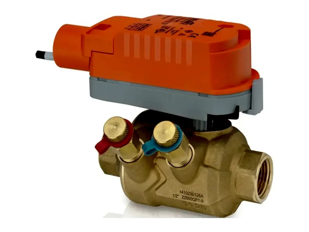 Belimo Z2075QPT-G+CQKXUP, ZoneTight 3/4" 2-Way 9 GPM Valve Actuator, Fail-Safe, AC/DC 100...240 V