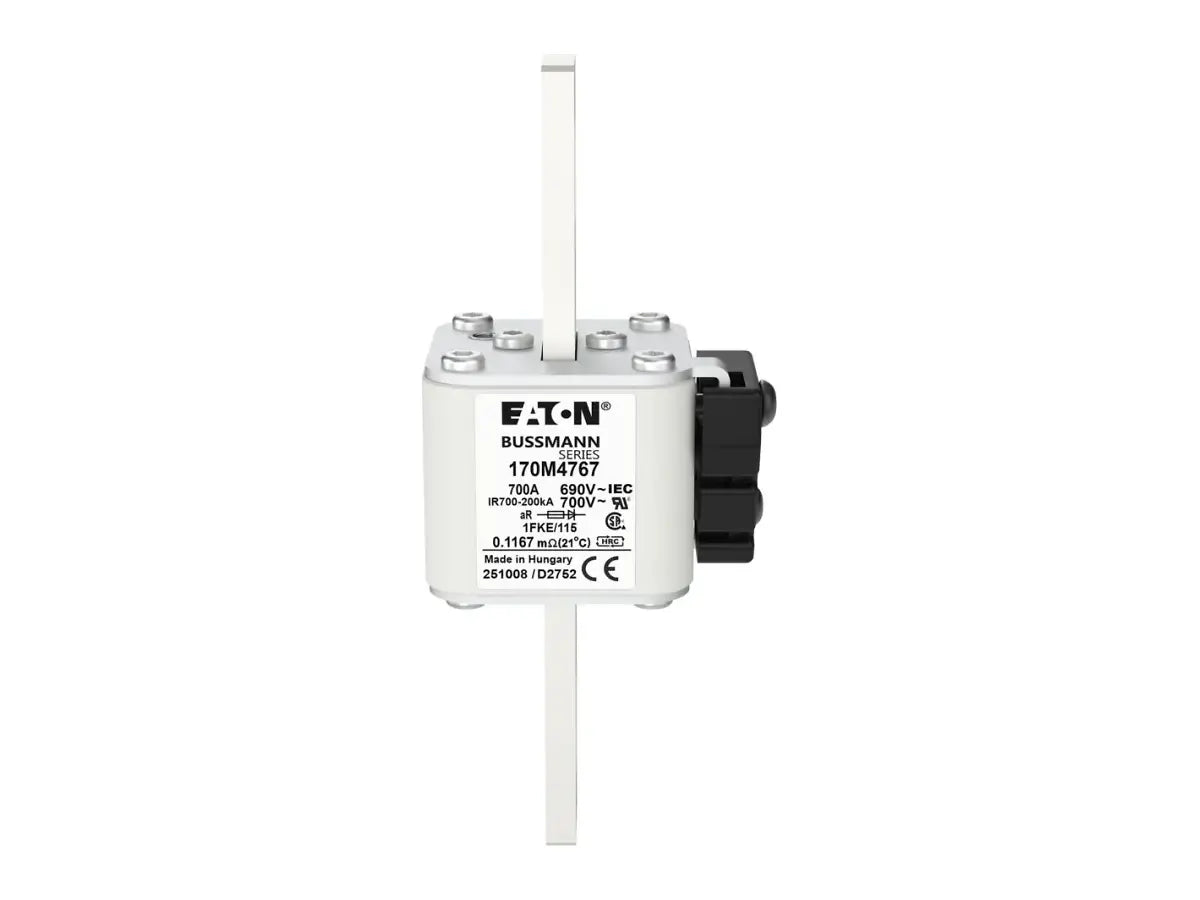 Bussmann 170M4767, 700 A, 690 V, 1FKE/115 AR UC Fuse