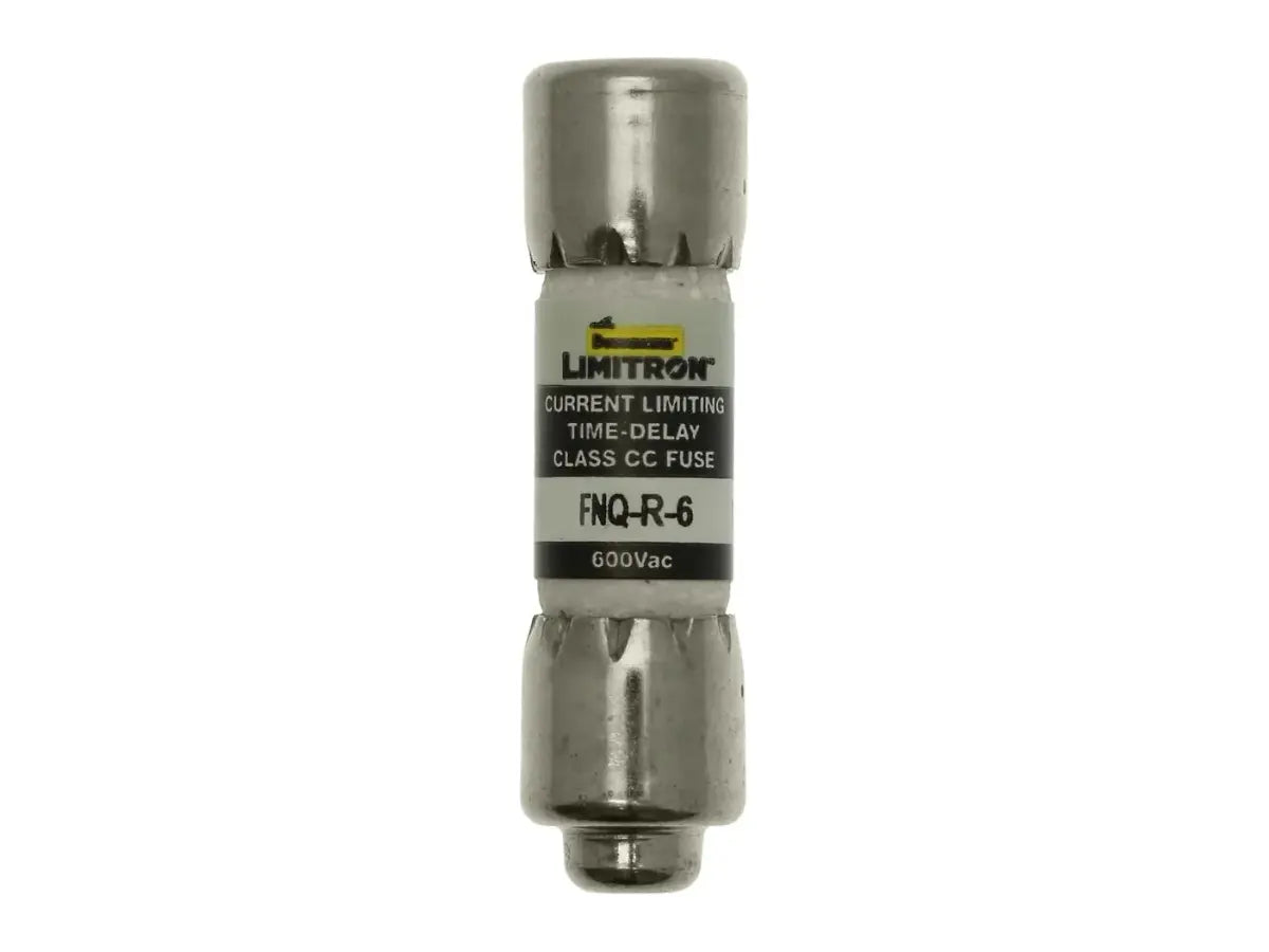 Bussmann FNQ-R-6, 6 A, 600 VAC Time Delay, Rej Fuse