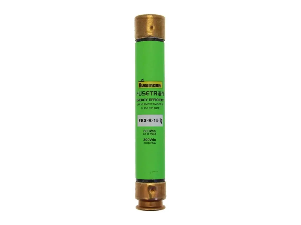 Bussmann FRS-R-15, 15 A, 600V AC, Class RK5 Fuse