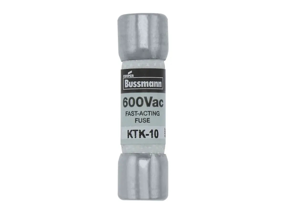 Bussmann KTK-10, Fuse 600V F/A 10 Amp