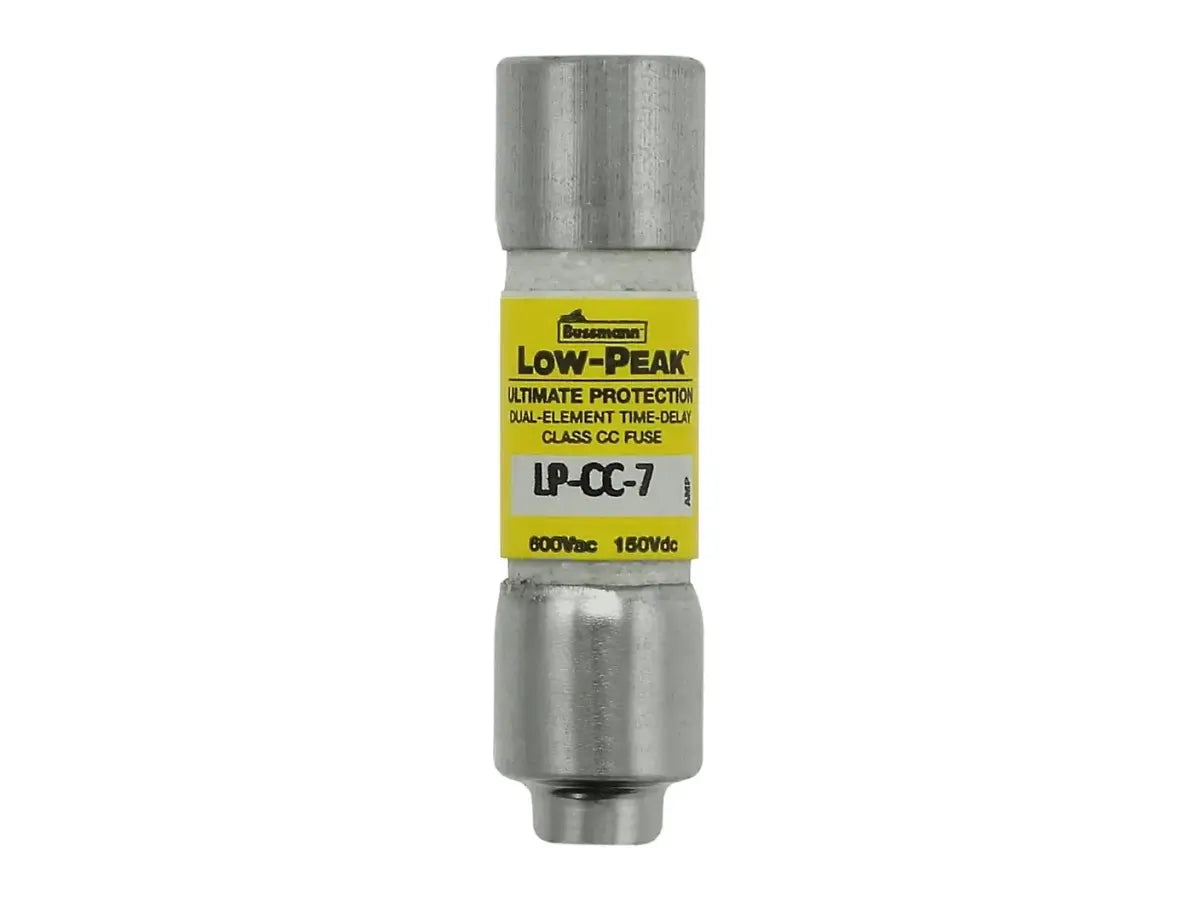 Bussmann LP-CC-7, Lowpeak Fuse 7 Amp 600V Time Delay