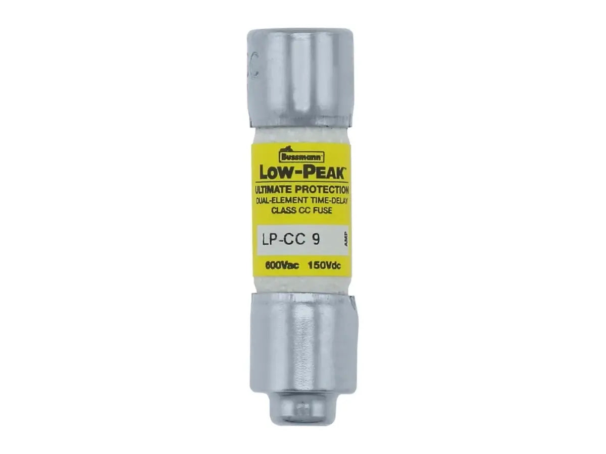 Bussmann LP-CC-9, 9 A, 600 V, 300 VDC Midget Fuse