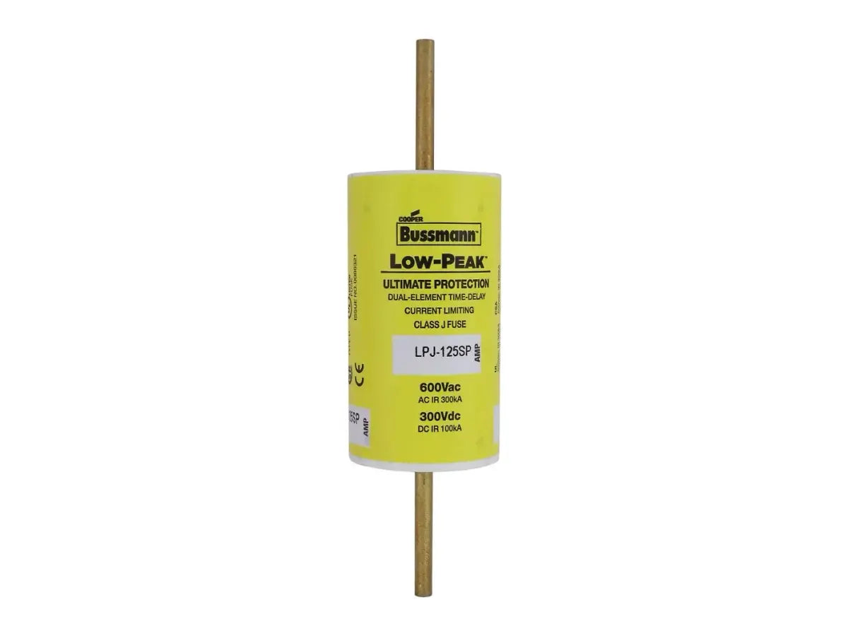 Bussmann LPJ-125SP, 125 A, 600 V AC, Class J Fuse