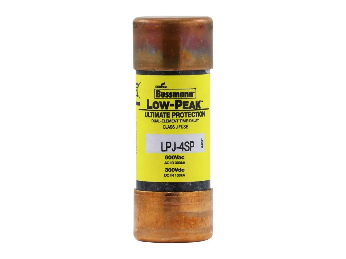 Bussmann LPJ-4SP, 4 A - 600 VAC Class J Fuse