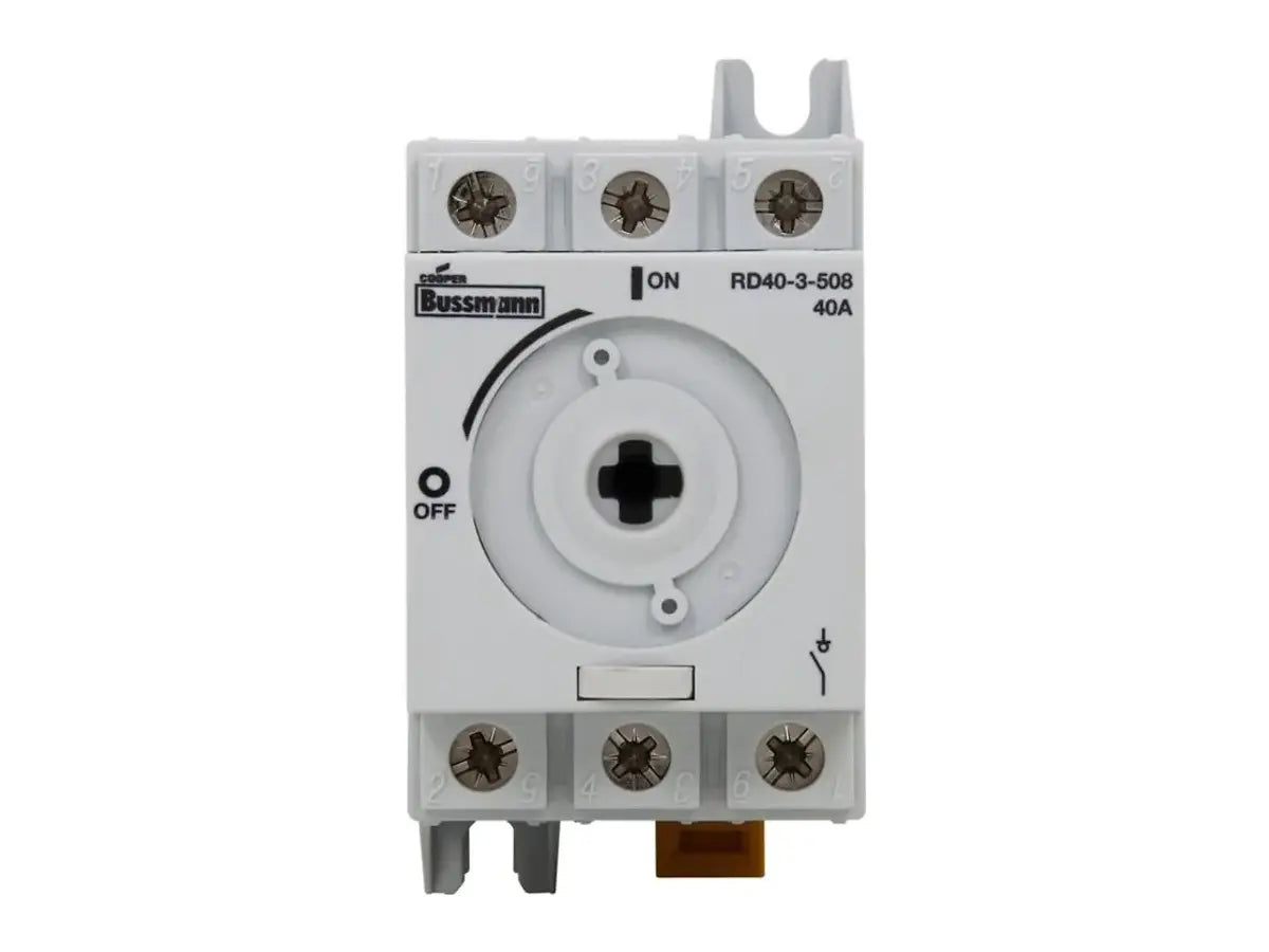 Bussmann RD40-3-508, Switch, 40A, 3 Pole, Non Fused