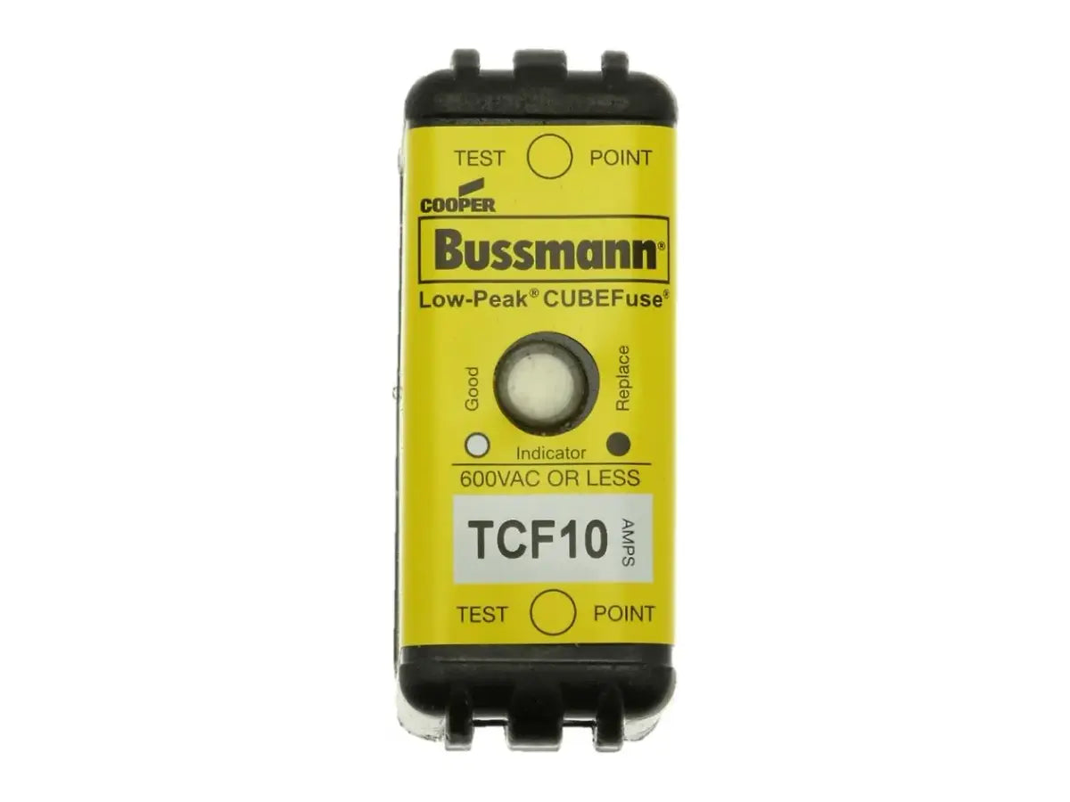 Bussmann TCF10, Fuse, 10A, 600V AC, 300V DC