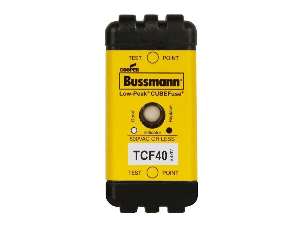 Bussmann TCF40, Fuse 40 A, 600 V AC, 300 V DC