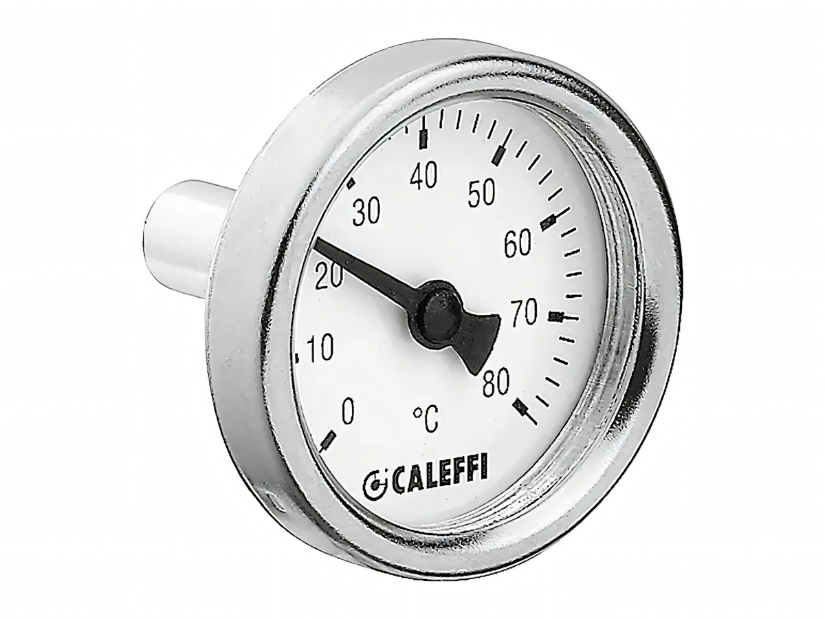 Caleffi 116010, Temperature Gauge 1.5" Dial 30-180°F