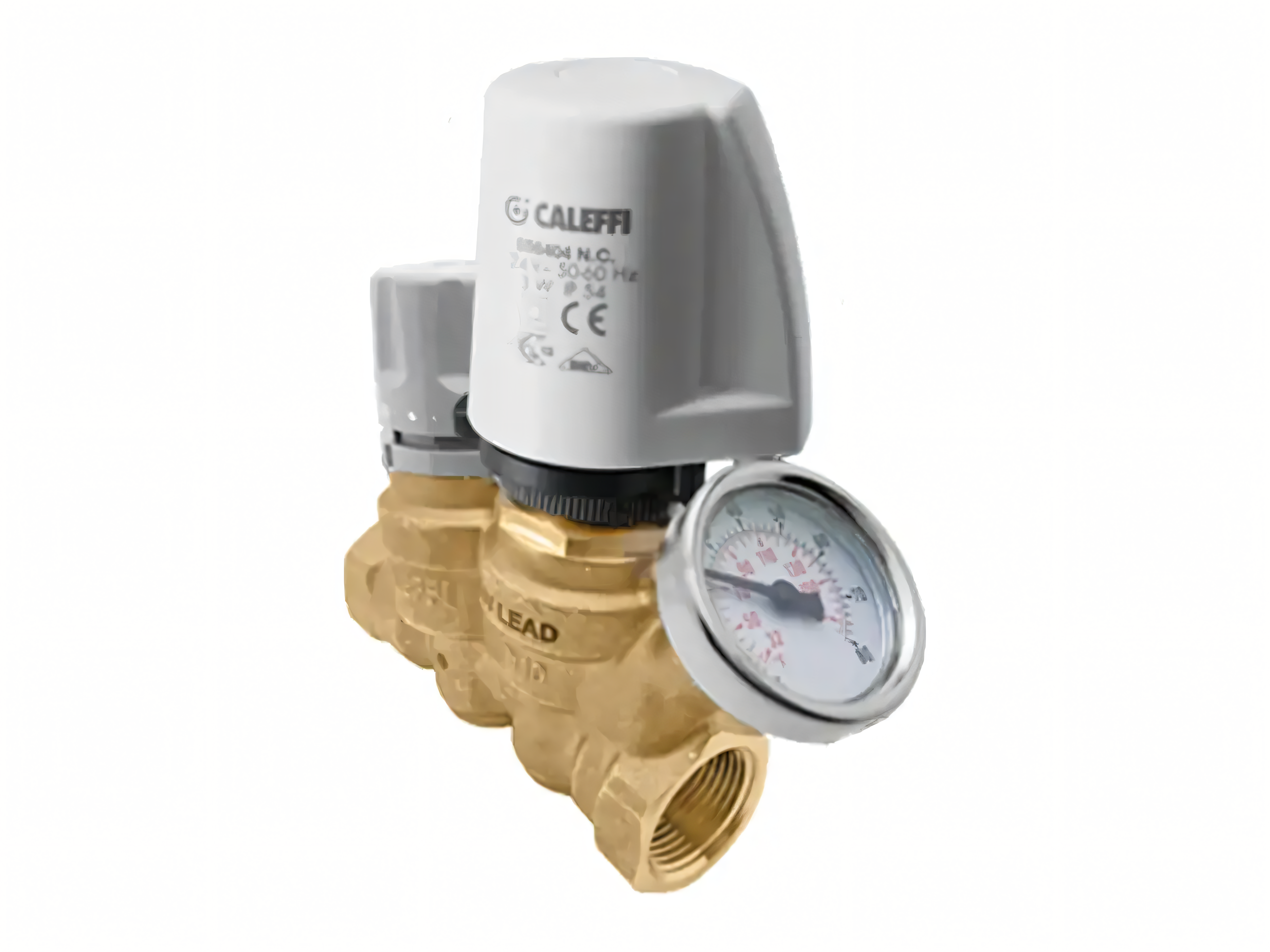 Caleffi 116340A, Thermostat 1/2" FNPT Gauge