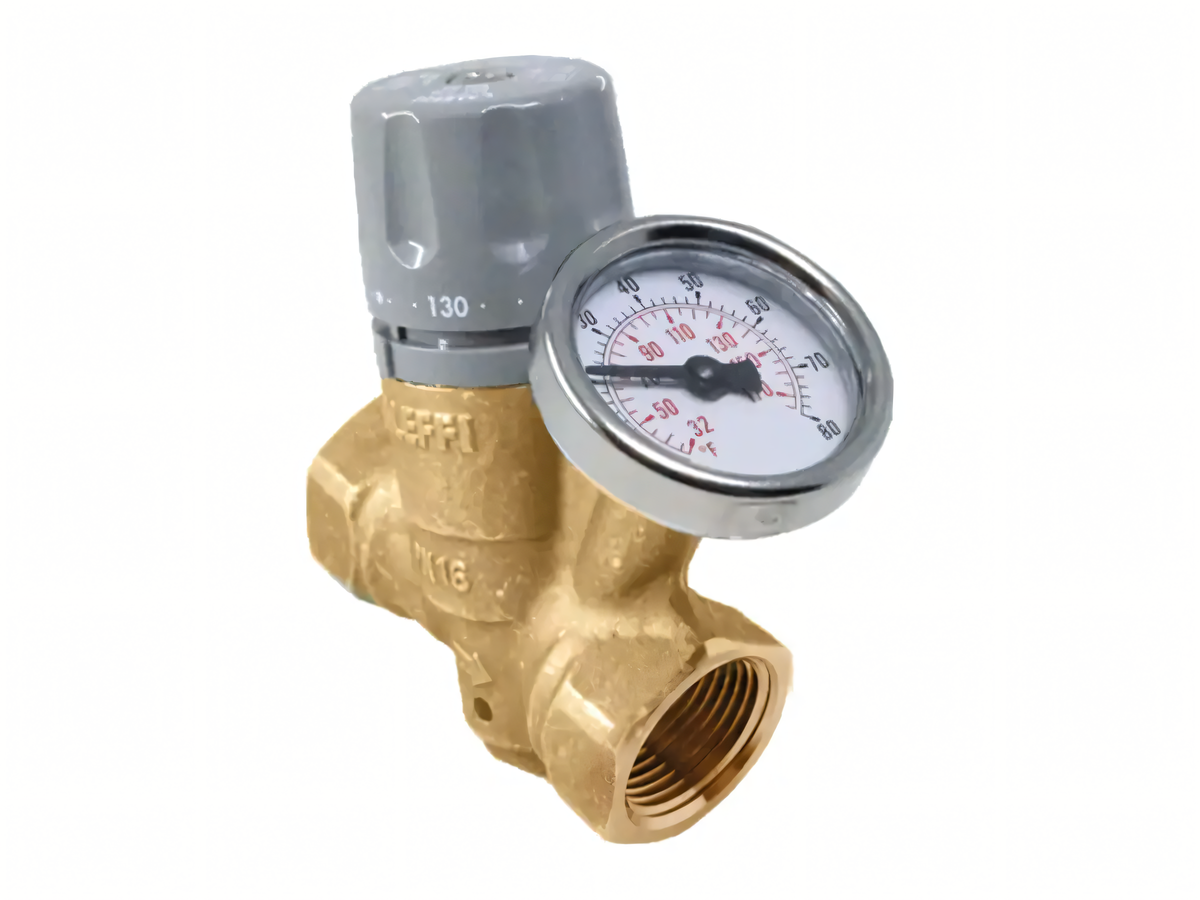Caleffi 116440A, 1/2" FNPT Thermosetter Valve