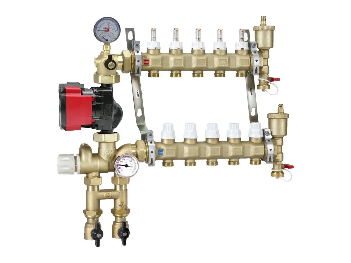 Caleffi 1725D1AHE, High Manifold Mixing Station