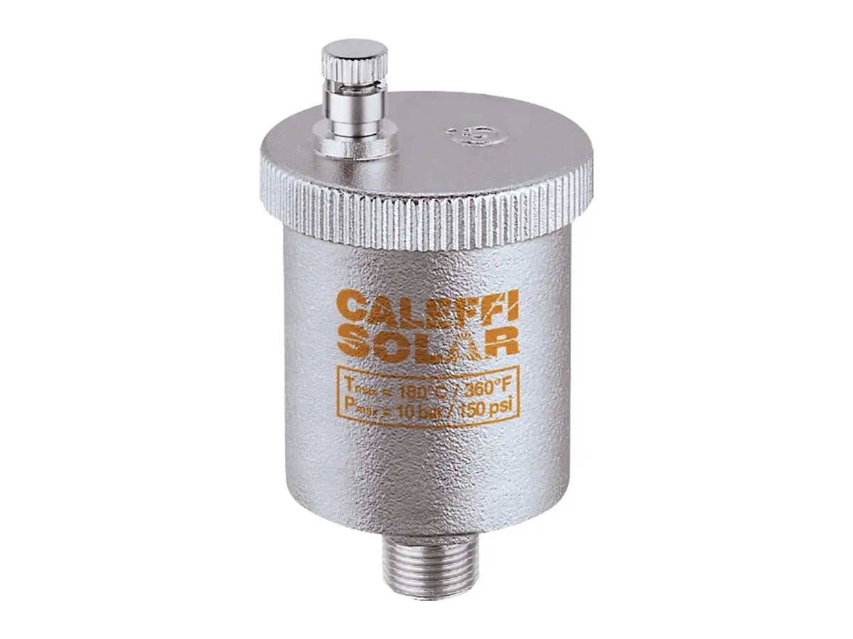 Caleffi 250041A, Solar Auto Air Vent Valve 1/2" NPT