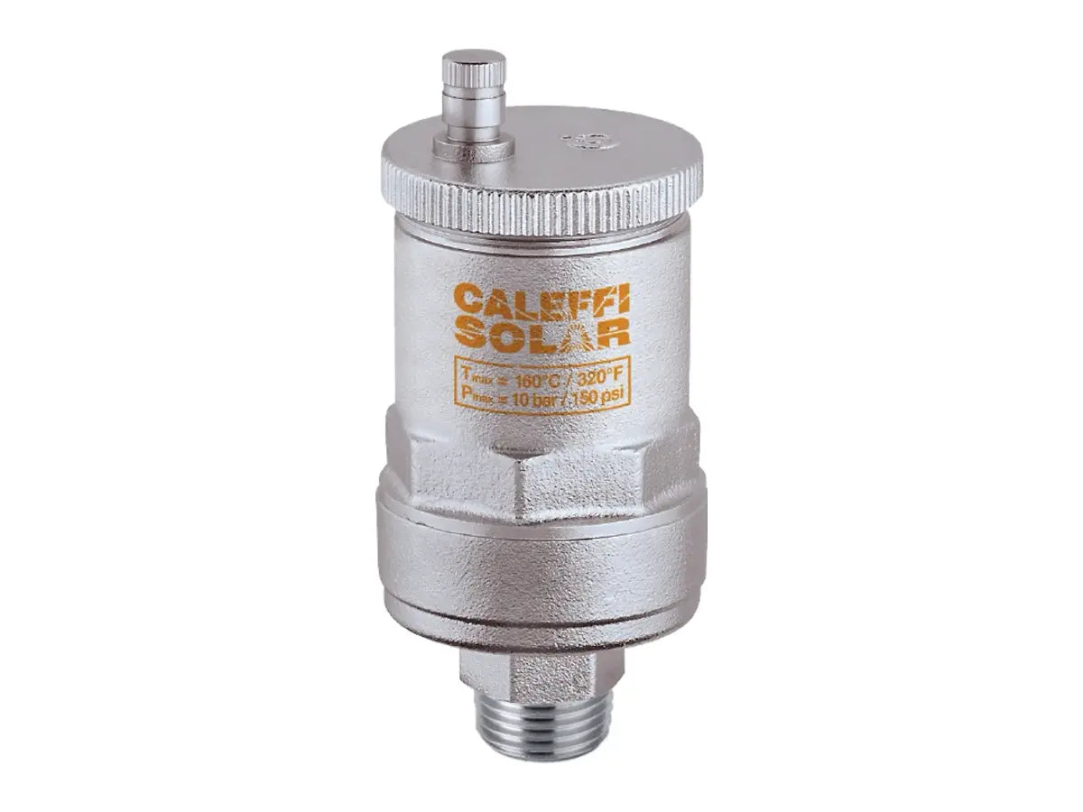 Caleffi 251004A, High Solar Air Vent 1/2" NPT