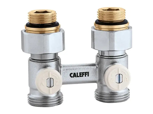 Caleffi 301040, Straight Two Pipe Valve 1/2" M