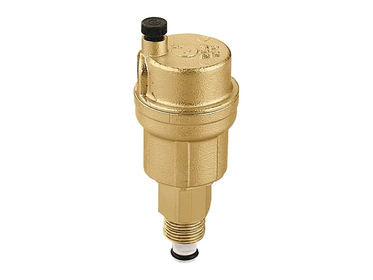 Caleffi 502710A, Air Vent 1/8" NPT with Check Valve