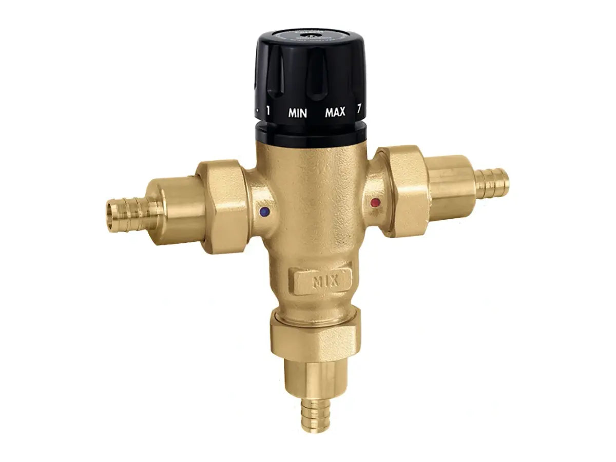 Caleffi 521407A, 3-Way Thermal Mixing Valve 1/2" PEX