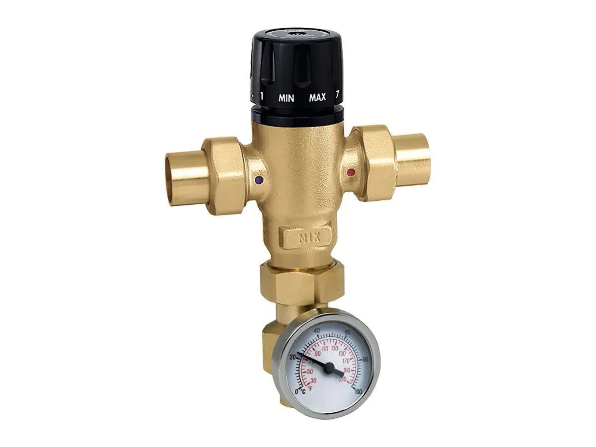 Caleffi 521419A, 3-Way Thermal Mixing Valve 1/2" SWT
