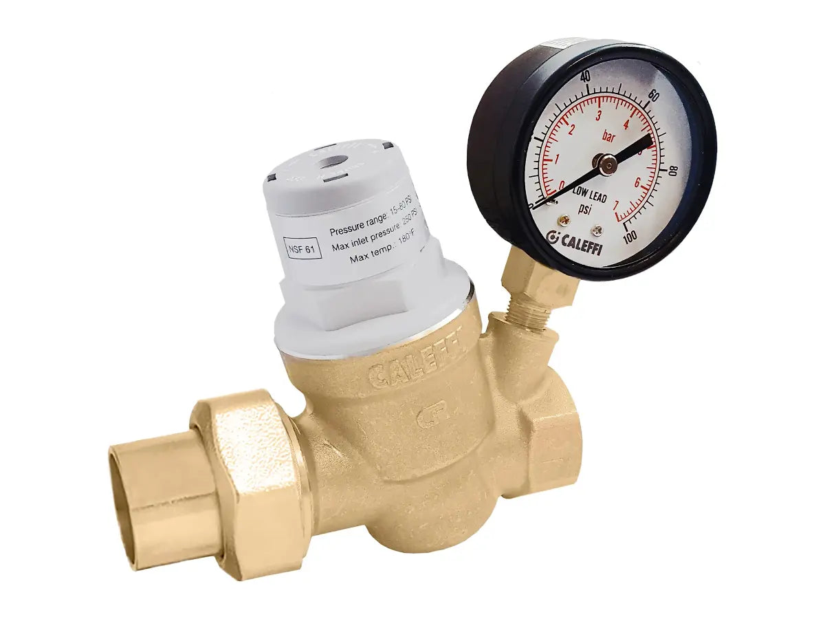 Caleffi 533951HA, 3/4" SWT x FNPT Comp PRV Prescal