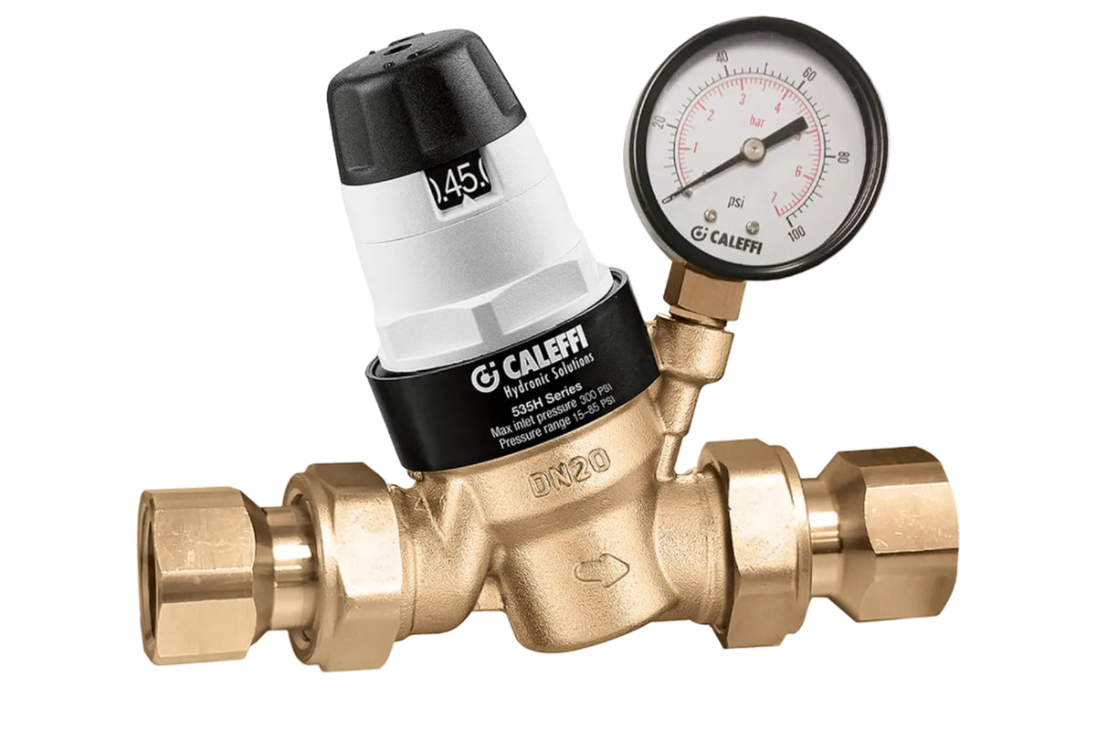 Caleffi 535350HA, 3/4" FNPT Pressure Reduction Valve