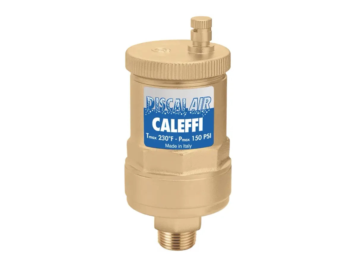 Caleffi 551004A, Discal Air Vent 1/2" Female NPT