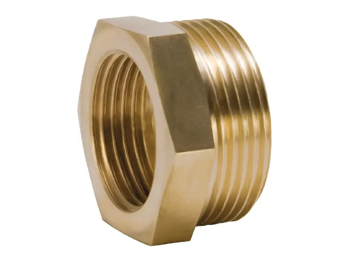 Caleffi 61215A, Adapter 1" NPT Female x 1-1/4" Male