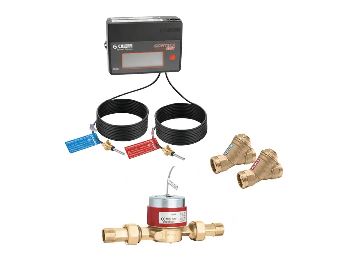 Caleffi 750449A, Heat Meter 0-25 GPM, 1/2" SWT