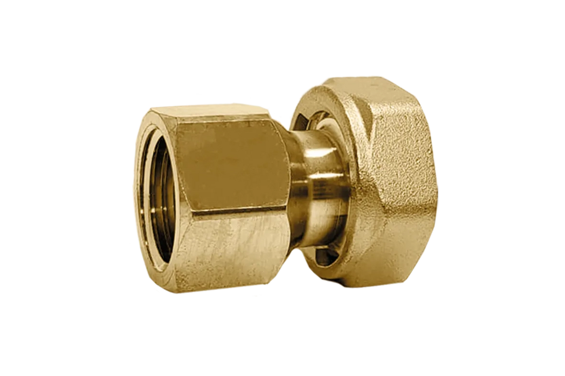 Caleffi F49645 3/4" NPT Nut & Tailpiece Combo