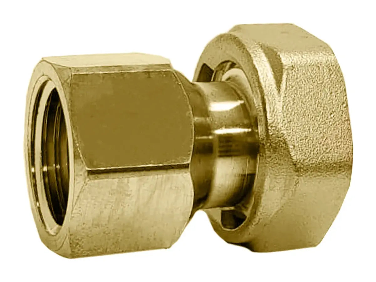 Caleffi F49644, 1/2" FNPT Nut/Tailpiece Combo