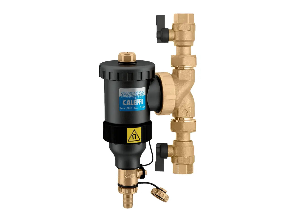 Caleffi NA545355, 3/4" NPT Dirtmag with Ball Valves