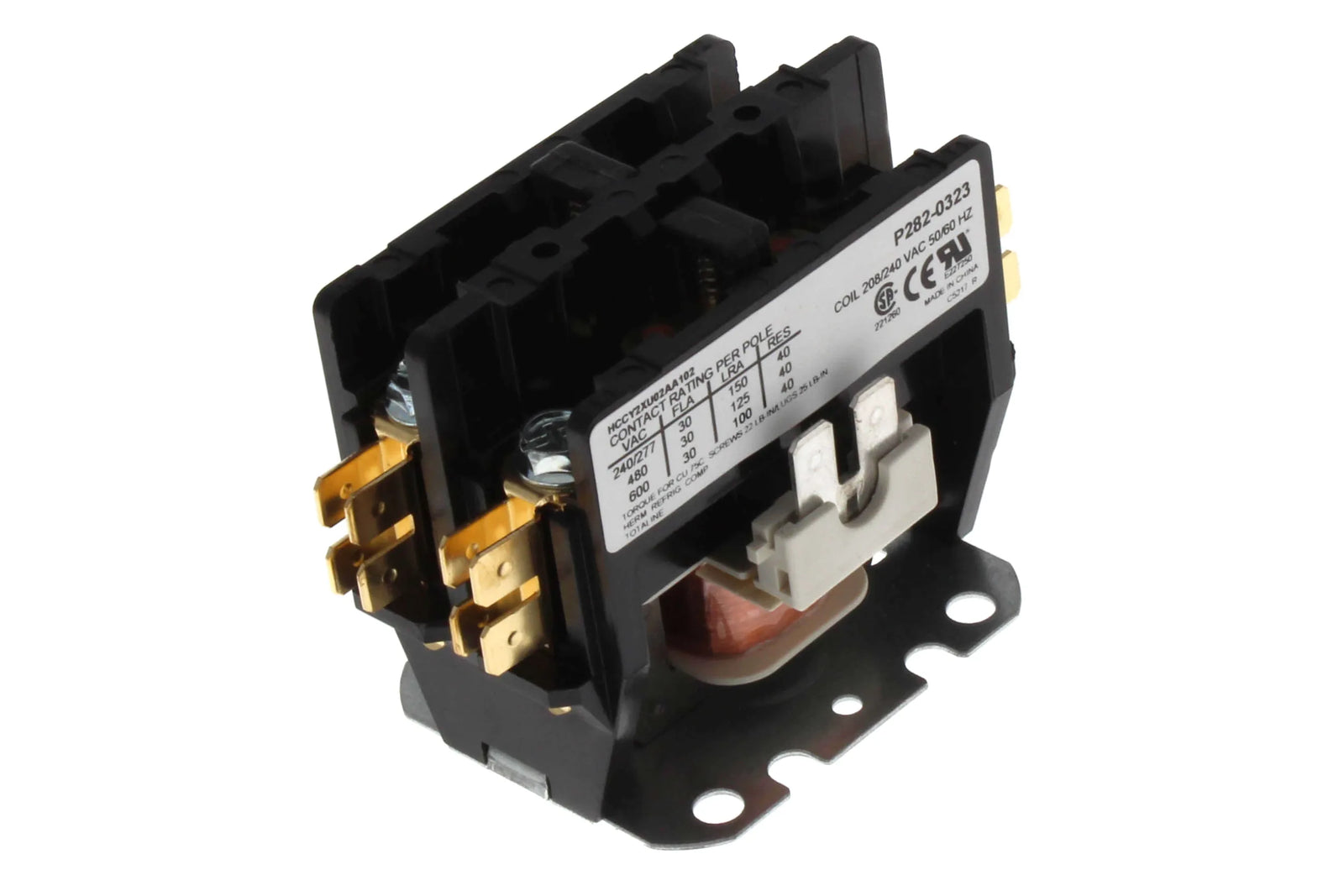 Carrier P282-0323 2P Contactor, 30Amp, 208/240V